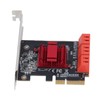 PCIe 3.0 X4 to SATA 3 Adapter Card High Speed