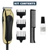 Wahl T-Pro Corded Compact Men's Beard Trimmer with Diamond Finished