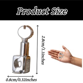 3-Pack Sewing Machine Needle Clamp and Holder Set Rotatable Handle Clip Attachment Multi-Brand Compatible Replacement for Heavy Duty and Standard Home Use Machines