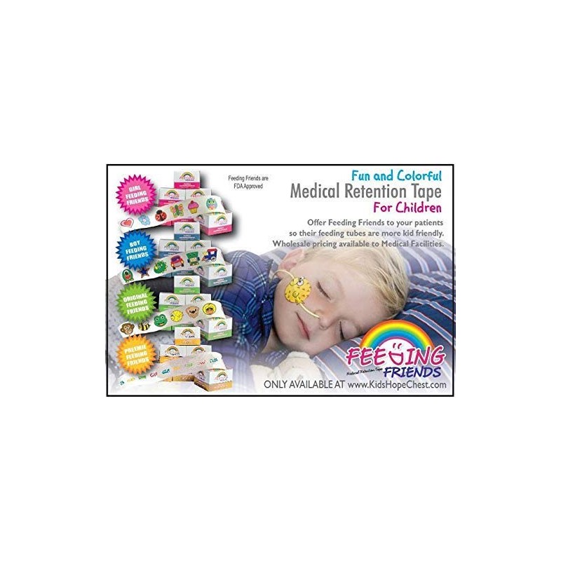 Girl Feeding Friends Medical Retention Tape