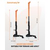 Echofreely Weed Puller Tool - Adjustable 35"-46" Heavy Duty 4-Claw
