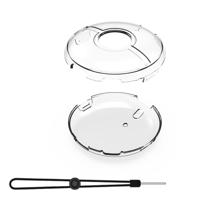 プレミアムハンドストラップ付き保護透明ケース、ポケモン用GO Plus +用ハンドストラップ付き柔らかく快適な保護ケース