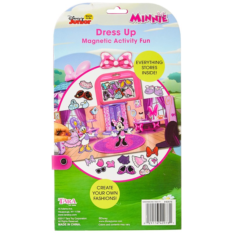 Tara Toys Disney Minnie Mouse Magnetic Dress Up – Wooden