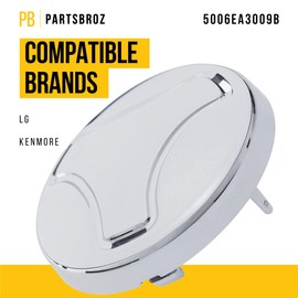 PartsBroz 5006EA3009B Pulsator Cap - Compatible With LG Kenmore Washer - Replaces AP5248797 MBL65219301 2649961 5006EA3009A 5006EA3009C 5006EA3009D AH3525704 EA3525704 PS3525704 WT7200CW WT7300CV