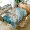 WONDERTIFY Marble Tablecloth Mixed Acrylic Paints Wrinkle Free Anti-Fading Dust-Proof