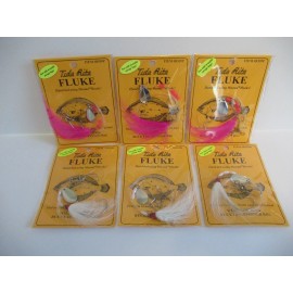 Tide RiTE 6 FLUKE RIGS WIDE GAP BUCKTAIL TEASER SPINNER R559 SALTWATER RIG FISHING CHOICE - Mix