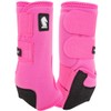 Classic Equine Legacy2 Support Boots, Front (Hot Pink, Small)