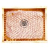 400 Organic Raw Wildflowers Honeycomb in Wood Frame, Directly from