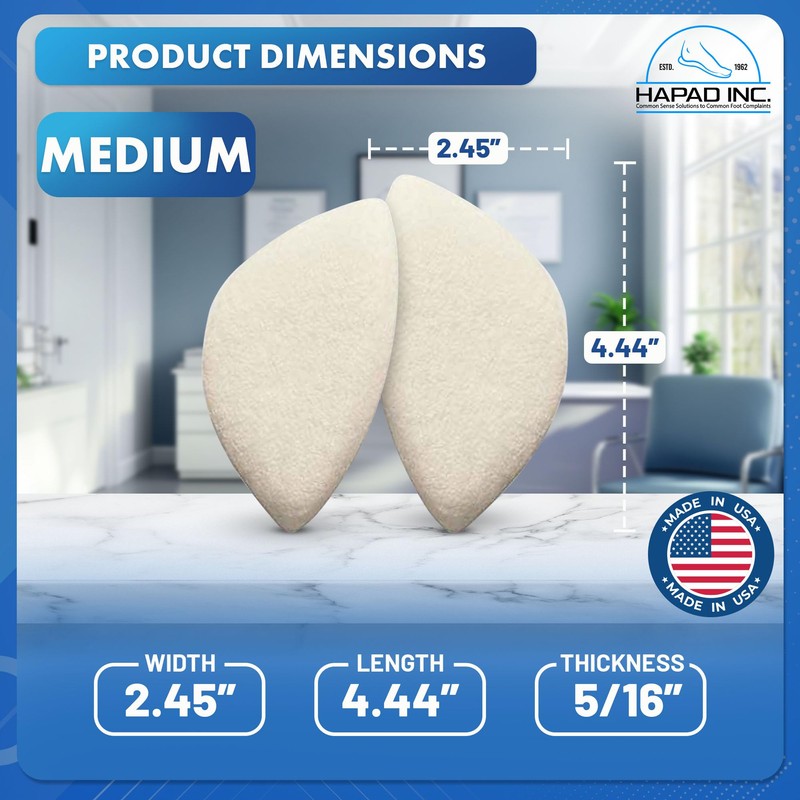 HAPAD Arch Support Pad Medium (Women 9 to 11 /