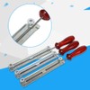 Steel Chain Saw Sharpening File Set Round Gauge File Handle