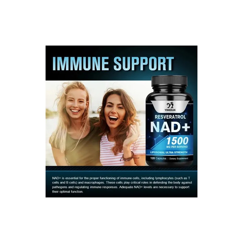 Nad+ Nicotinamida Adenina Rejuvenecer Antienvejecimiento