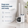 2-in-1 Toilet Plunger & Brush Set for Bathroom Cleaning –