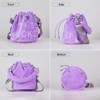 JQAliMOVV Bucket Bags for Women, Mini Bucket Bag Purses Soft