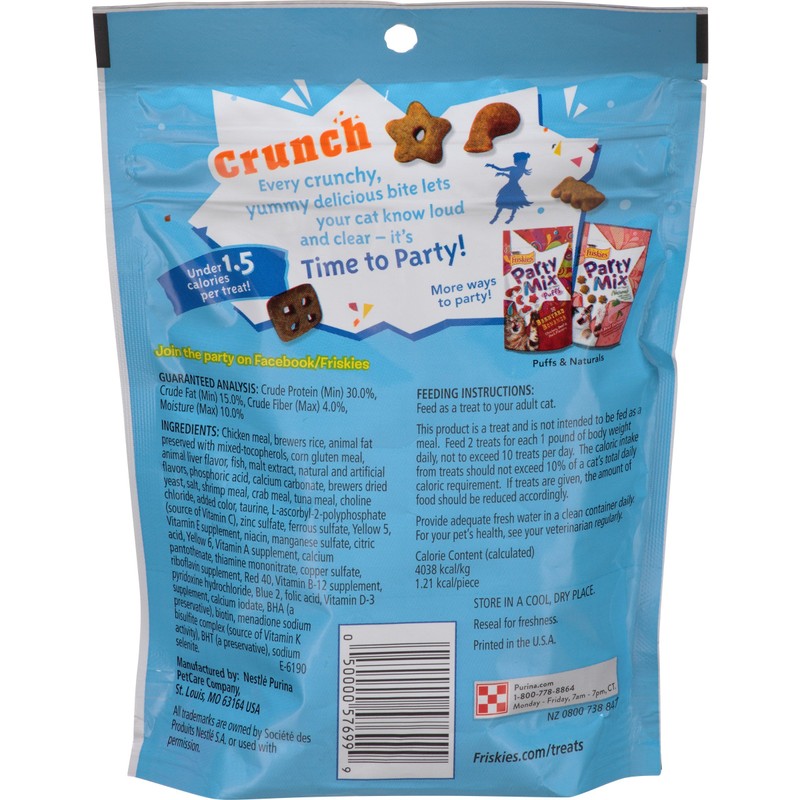 Friskies Purina Party mix Beachside Crunch, 6 oz