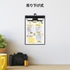 FRETONBA Clipboard A6 2-Pack Mini Size Binder for Notepads, Lightweight,