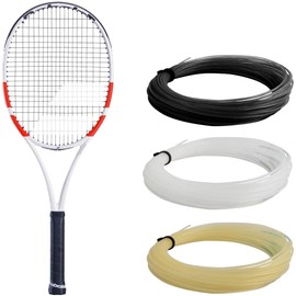 Babolat Pure Strike 98 18x20 Tennis Racquet (4th Gen) - Strung with 16g White Syn Gut at Mid-Range Tension (4 1/4" Grip)