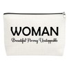 Inspirational Gifts for Women Inspirational Quote Makeup Bag Empowerment Gifts