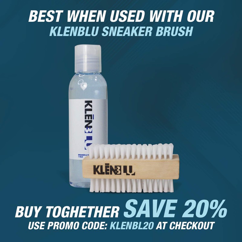 Premium Professional Sneaker Cleaner by KlenBlu - Liquid Shoe Cleaning
