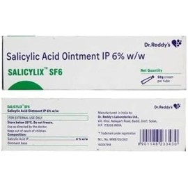 Generic SALICYLIC Acid Ointment 6% W/W (50gm) (SALICYLIX SF 6) - by pharmacylife