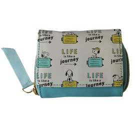Kamio Japan Snoopy Trifold Wallet Trunk Go on a trip [232569]