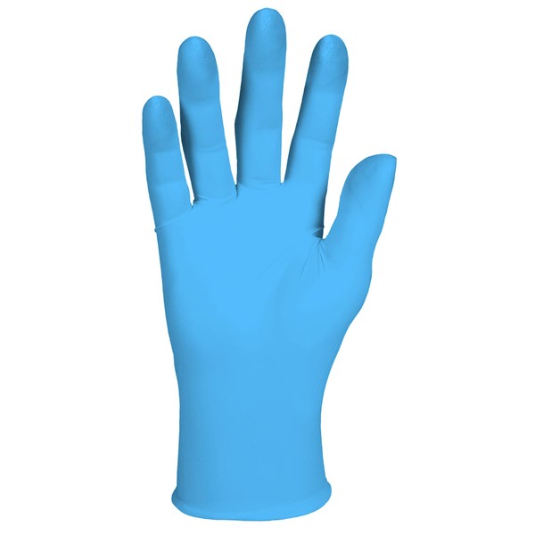KleenGuard™ G10 Flex Nitrile Gloves (54331) - X-Small Packaging, 100 Gloves / Box, 1 Box / Case , Blue