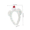 Beavorty Cute Cherry Dot Bear Ears Headband for Women Makeup
