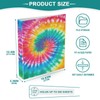 3 Ring Binder Tie Dye 1.5" Round Ring Binders View