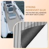 Hjdeck EVA Foam Decking 47.2"x16.1" Self-Adhesive Boat & Yacht Flooring,