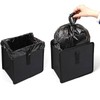 3 Gallons Foldable Car Trash Can - Large Capacity Waterproof
