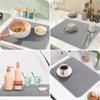 Microfiber Dish Drying Mat – Small Absorbent Dish Drainer Mat,