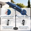 Simple Deluxe 7.5ft Umbrella Outdoor with 20 Inch Round Umbrella
