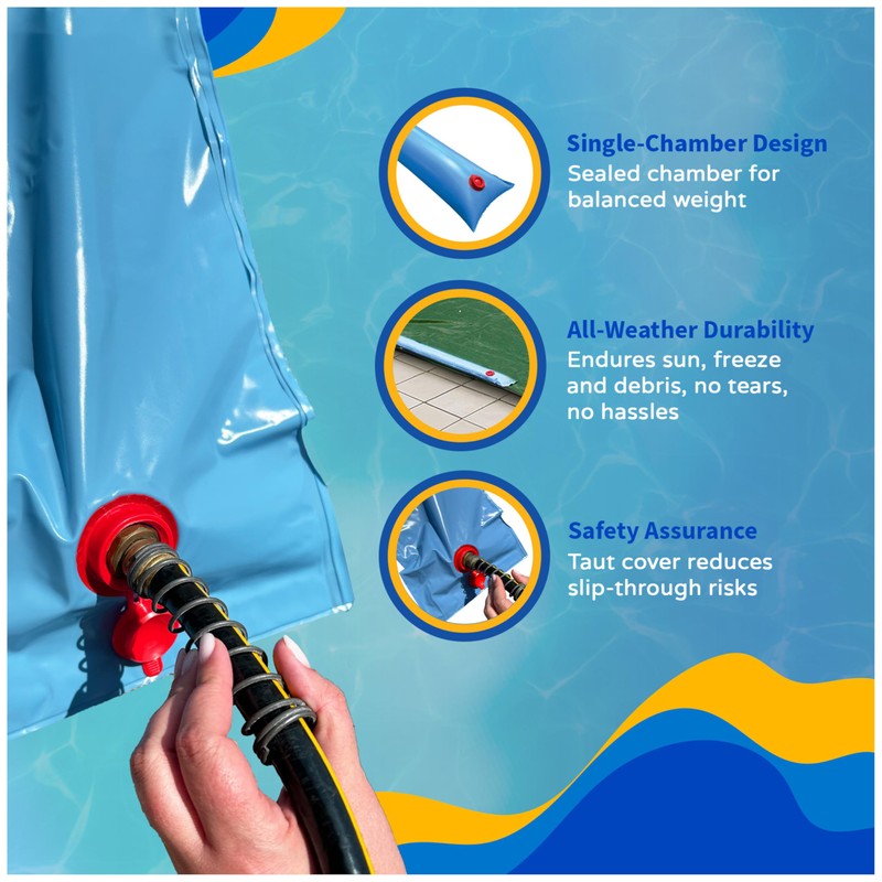 Blue Wave 8-ft Single Water Tube for Winter Pool Cover