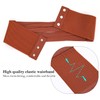 JASGOOD Women Leather Wide Waist Belt Braid Elastic Stretchy Belt