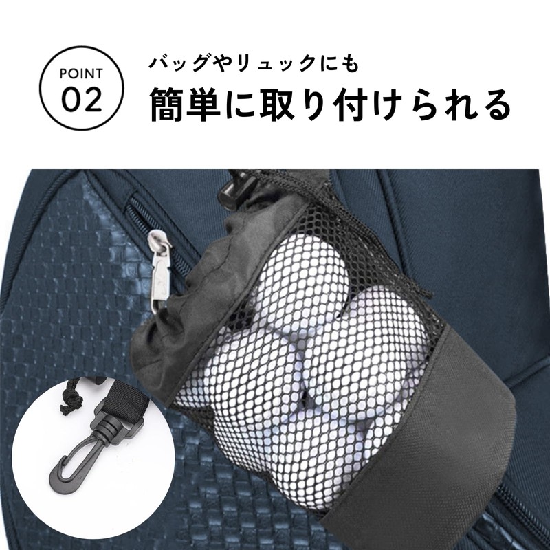 DIZLAS Golf Ball Case Pouch Ball Case Holder Storage Bag