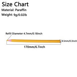 Tailor's Chalk Pen, 36 Pieces Drawing Pencils, Sewing Pencil, Tailor's Chalk, Dressmaking Chalk, Drawing Pen, Tracing Tools, Crayon for Tailor Markers and Tracing (Green)