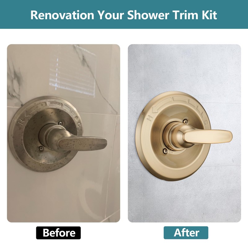 Ultrimkit Shower Trim Kit Replacement for 13/14 Series, Shower Cover