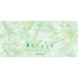 Midori 20412006 Single Pencil Notebook, Forest Color Nokimochi