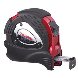 TAJIMA Tape Measure - 30 ft x 1 inch G-Plus Measuring Tape with Armored Case & Acrylic Coated Blade - GP-30BW