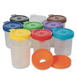 No-Spill Paint Cups (Set of 10)