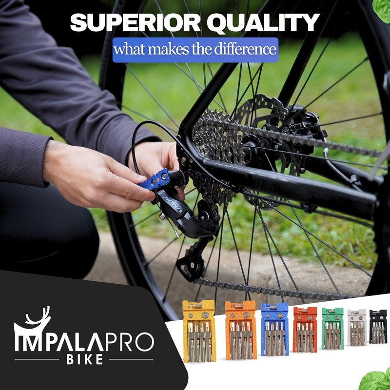 IMPALAPRO Bike Tool Kit Set 20 in 1 Compact and