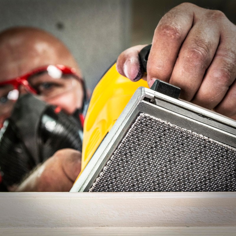 Trend Mesh 1/2 Sheet 115 x 230mm 120 Grit Sanding