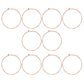 SG Store 10pcs G-3rd Guitar Strings Guitar G String 88cm Acoustic Guitar String Folk Guitar String Resistant Rust Copper String Guitar String Replacements