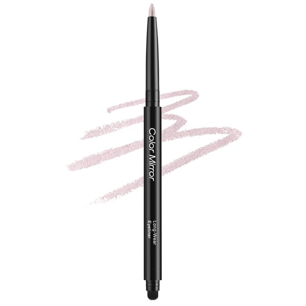 Color Mirror Smudge Proof Eyeliner, Waterproof Retractable Eye liner with