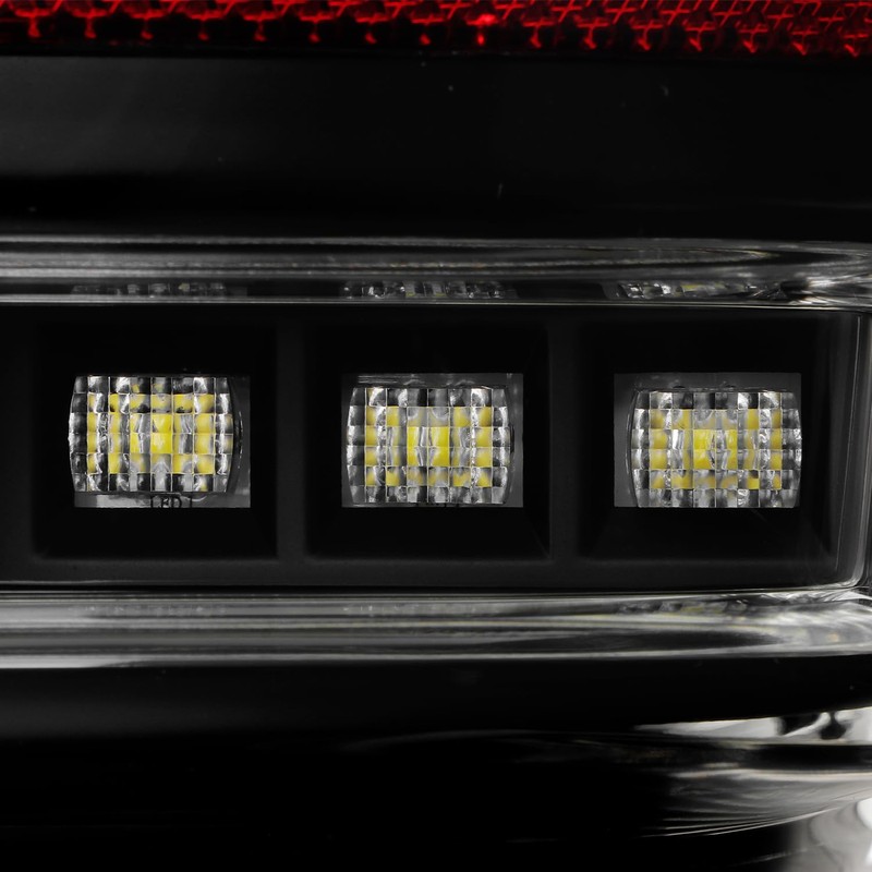 AKKON - Fits 2004-2008 Ford F150 Black Tail Lights Pair