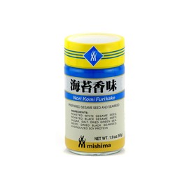 Nori Komi Furikake (Prepared Sesame Seed & Seaweed) - 1.9oz (Pack of 1)