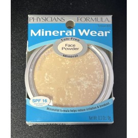 Physicians Formula Talc-Free Mineral Wear Face Powder SPF 16 # 3835 Translucent