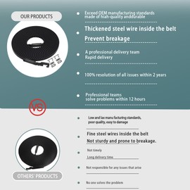 Upgraded 41a5434-11A Belt for 7' Chamberlain Garage Door Opener, Drive Belt 41a5434-11 Compatible with Chamberlain/Senters/Lifemaster Garage Door Openers,234 Inches Belt,41a5434-1 41a5434-1,5-Year QA