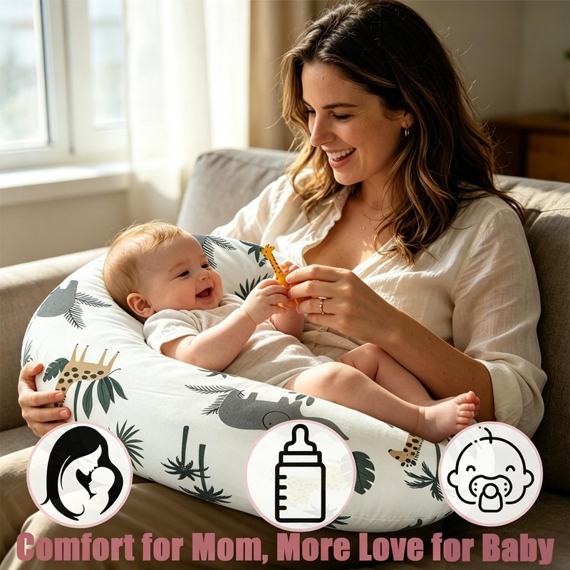 Nursing Pillow Breastfeeding Pillow Removable cover Machine washable