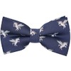 OCIA Boys Dinosaur Sharks Pattern Pre-Tied Bowtie Kids Adjustable Bow