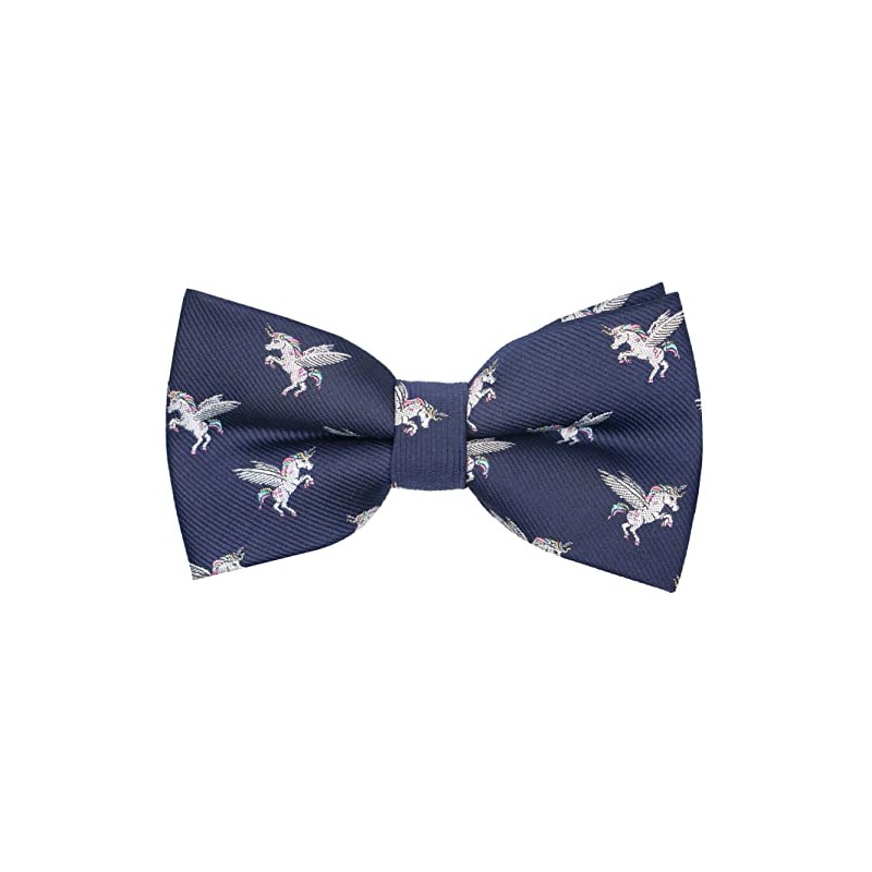 OCIA Boys Dinosaur Sharks Pattern Pre-Tied Bowtie Kids Adjustable Bow